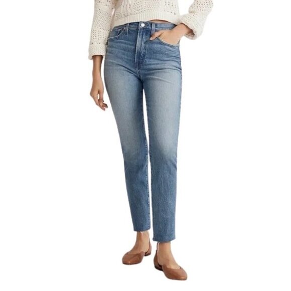 Madewell The Perfect Vintage Jean Women's Size 27 (28 x 31) High Rise Light NWT - Picture 1 of 12